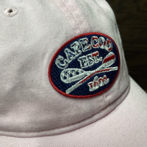 CAPE COD Massachusetts Baseball CAP Pink Comfort Colors Strap back - Picture 7 of 10