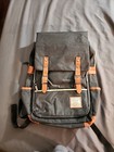 Professioneller Business Laptop Rucksack schwarz Canvas