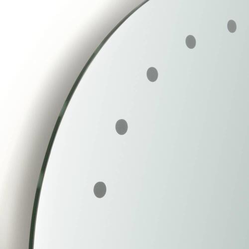 Battery operated round Illuminated bathroom wall mirrors - Picture 3 of 5