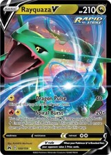 Rayquaza V 100/159 Crown Zenith Ultra Rare Pokemon TCG NM