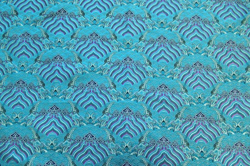 Round Shape Cover*Chinese Rayon Brocade Floor Chair Seat Cushion Case Custom*BL1 - Picture 9 of 52