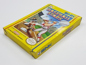 Baseball Stars Nintendo NES Box and Manual Only *wear/dent