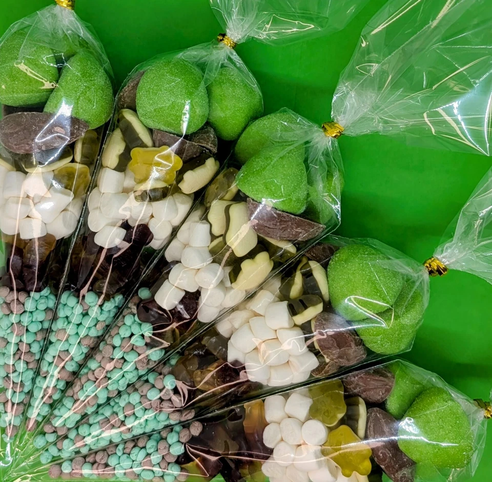 Personalizado Pre Relleno Dinosaurio Tema Dulces Conos Grandes Niños Fiesta Bolsas Animal Foto 2 de 2