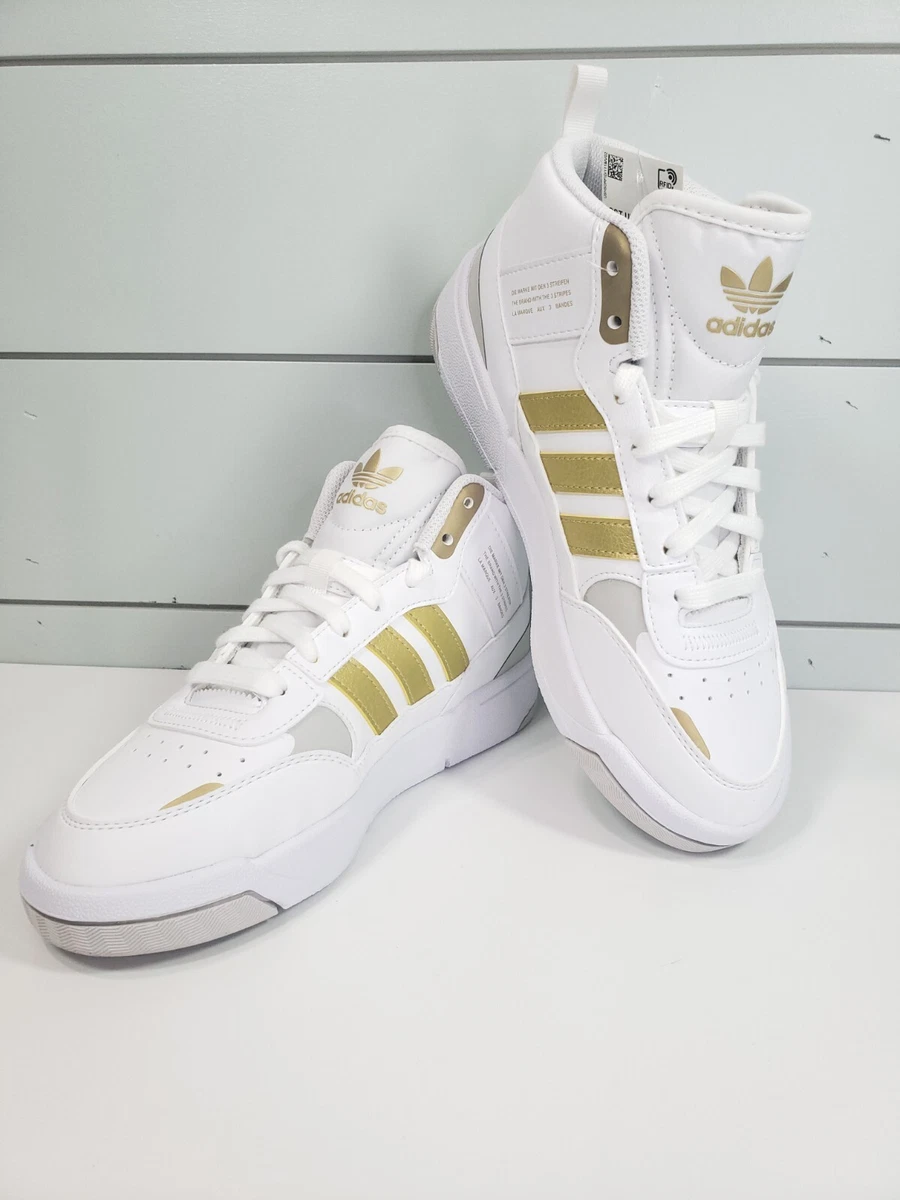 adidas Post Up W H00220 White Gold Casual Lifestyle Shoes Women s