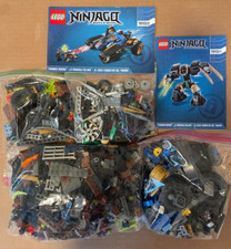 Partial LEGO Ninjago Sets: 70722, 70723, 70732, 70733 with Minifigures!
