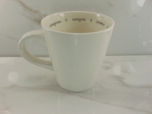 Williams Sonoma LEO, Rory Donner, Zodiac Black/White 16Oz.Coffee Mug NEW MINT - Picture 2 of 5