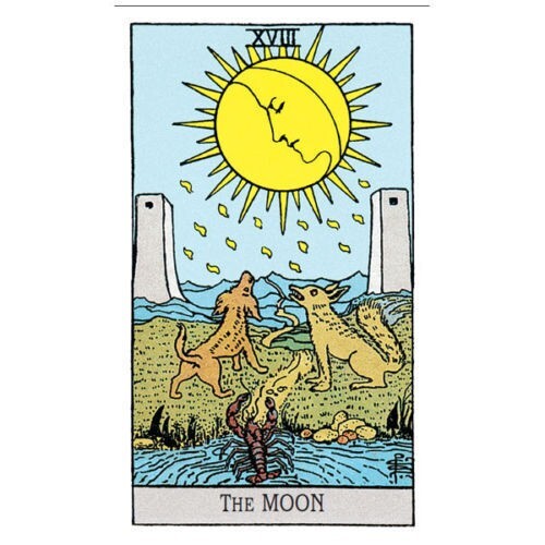 Ae Waite Tarot Standard Deck Cards Blue Edition Rosy Cross Agm 1067012555 - Picture 3 of 6