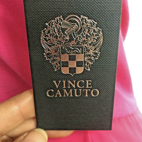 Vince Camuto Fuchsia Chiffon Overlay Maxi Cocktail/Evening Dress Sz S NWT - Picture 6 of 8