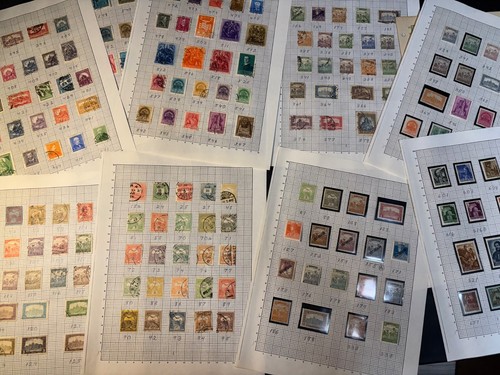 Ungarn Briefmarken Falz auf Seiten Lot postfrisch Lot 1503