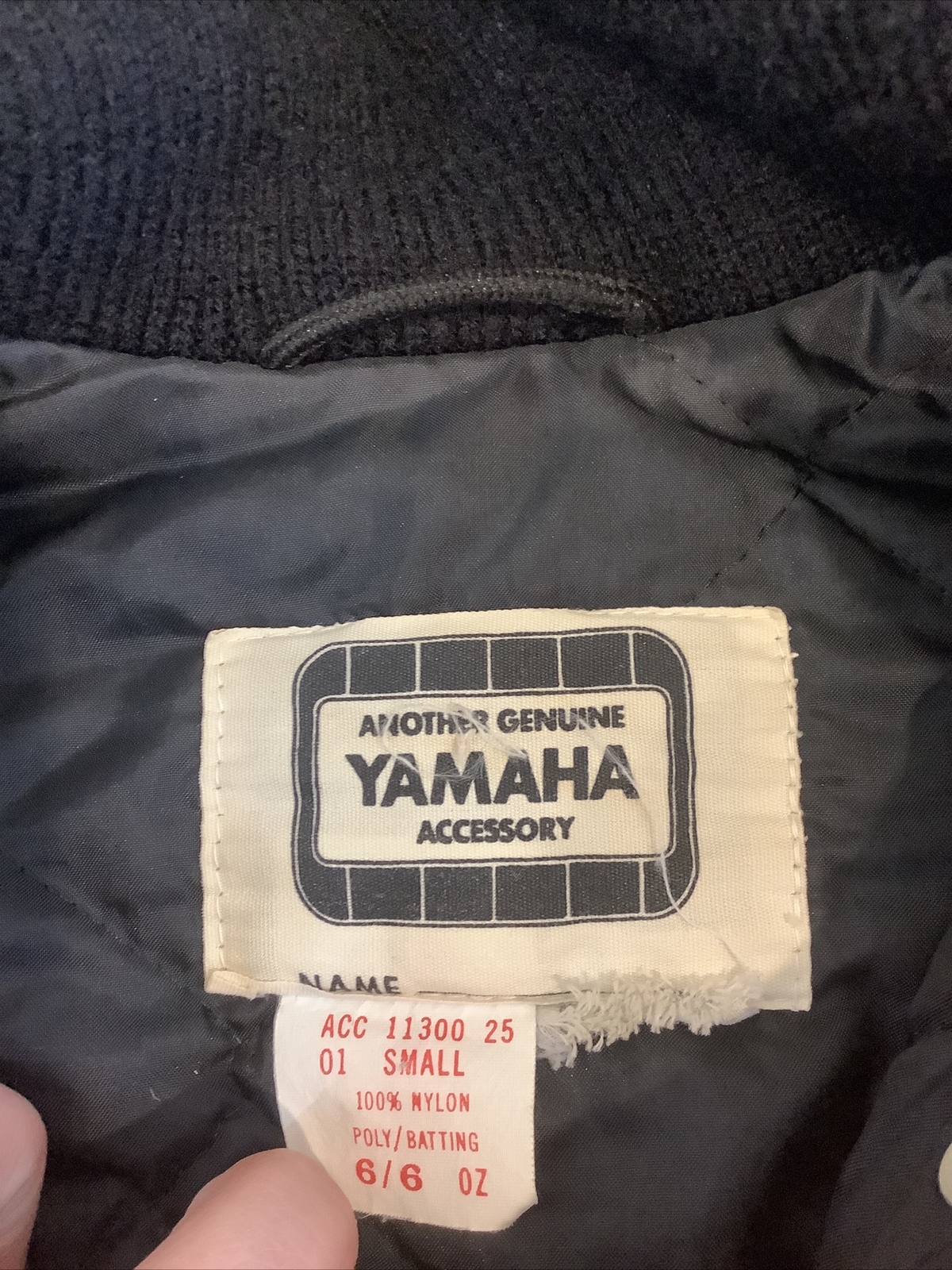 Vintage Yamaha Snowmobile Jacket Coat Small Retro Winter Sport Red