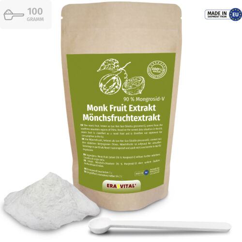 Monk Fruit Extract Mönchsfrucht-Extrakt Mongrosid V 90 % ohne weitere Zusätze - Bild 5 von 5