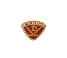 Vintage Hockey Club Weisswasser Pin Germany Sports Badge Rare Collectible