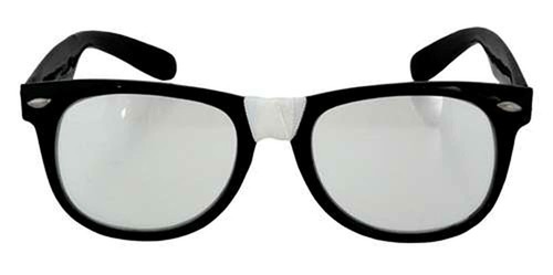 1980s Nerds Movie Character Halloween Costume Comic Cosplay Glasses Accessory - Picture 4 of 12