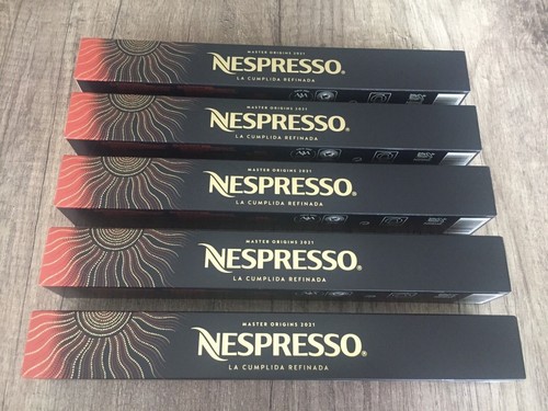 NESPRESSO NICARAGUA LA CUMPLIDA REFINADA 50x CAPSULES LIMITED EDITI ORIGINALINE - Picture 1 of 4