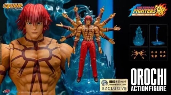 Storm Toys KOF98 Orochi アクションフィギュア Storm Toys KOF98 KOF King of Fighters Orochi Action Figure