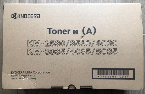 Kyocera Mita Original schwarz Toner A 370AB011001 KM 2530 3035 3530 4035 4030 5035