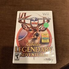 Cabela's Legendary Adventures Nintendo Wii Hunting Sim Game Excellent Condition