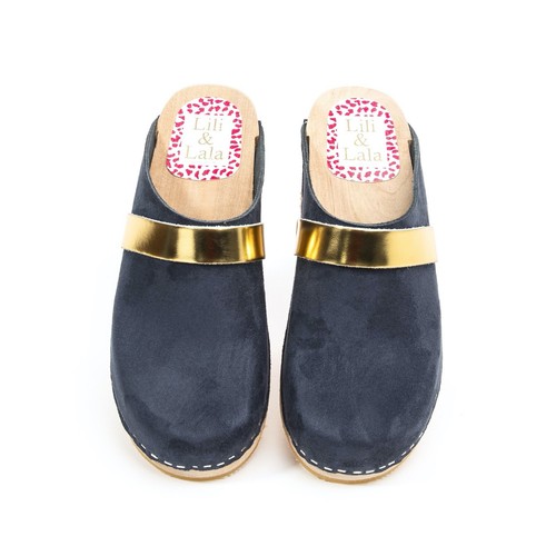 Lili & Lala. Zoccoli donna. Vari colori. Fatto a mano in Svezia. Nuovo con scatola. Prezzo consigliato £63 - Foto 5 di 8