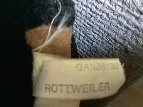 Ganz 1983 Heritage Collection 12” Rottweiler Dog Stuffed Animal Plush H142 - Picture 4 of 4