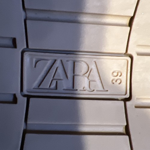 ZARA SPORT FLATFORM PLATFORM SANDALS size 39 US 8 - Picture 8 of 12