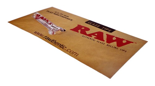 2 Boxen (48 Tips) RAW Glass Tips Flat, Glas Tips mit flachem Mundstück  - Picture 3 of 3