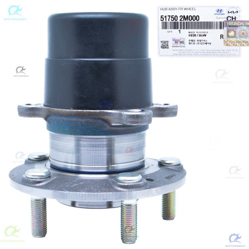 GENUINE Wheel Hub & Bearing FRONT for 2010-16 Hyundai Genesis Coupe 517502M000 - Picture 3 of 7