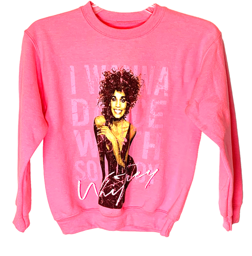 New Philcos Girl's Whitney Houston Sweatshirt - S - Picture 1 of 2
