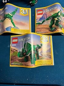 LEGO Creator 3-In-1 31058 Mighty Dinosaurs 174 Pcs Building Set Age 7+ 30591