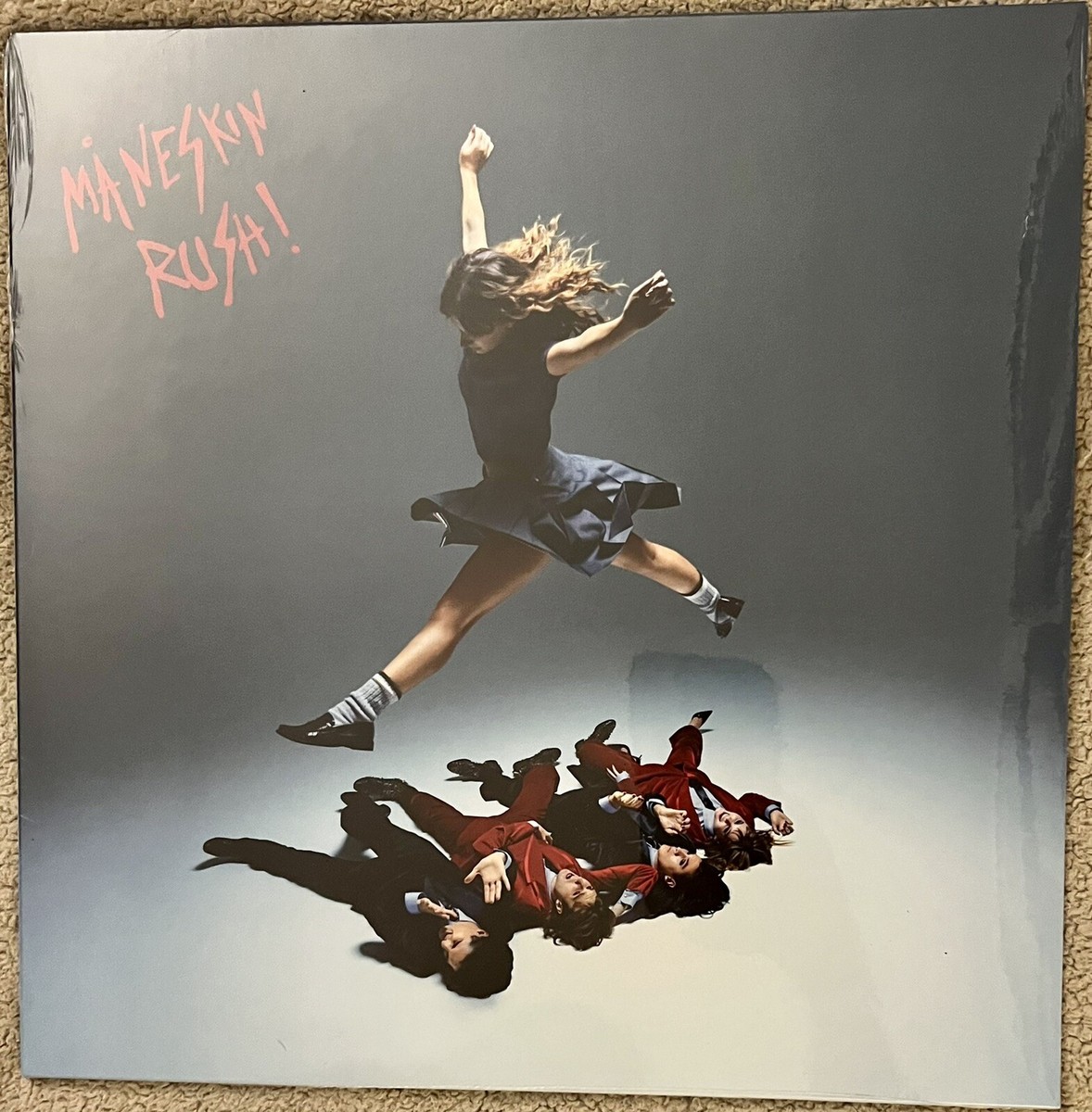 未開封】マネスキン RUSH! レコード メンバー直筆サイン入りカード封入