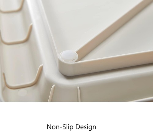 Lightweight Pet Potty Training Tray with Non-Slip Bottom - Easy Pad Change - Picture 9 of 11