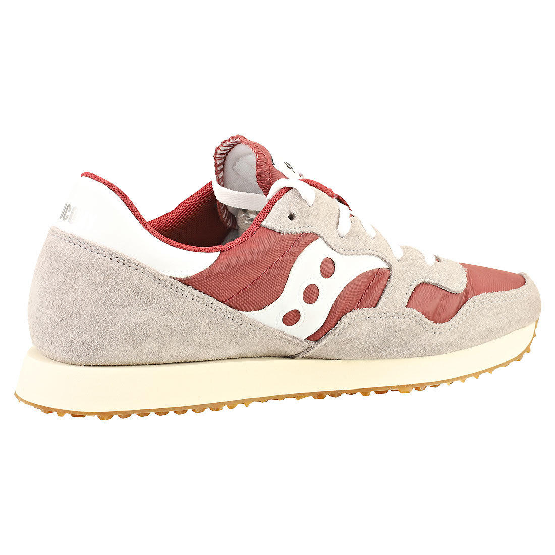 Saucony Dxn Vintage Uomo Maroon Grey Suede & UK Nylon Trainers - 7 UK & bb92ea Saucony Dxn Vintage Uomo Maroon Grey Suede & UK Nylon Trainers - 7 UK & bb92ea