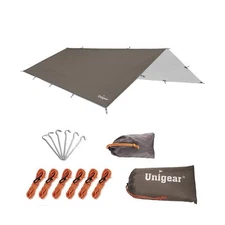 Unigear Hammock Rain Fly Waterproof Tent Tarp, UV Protection and PU 3000mm Wa...