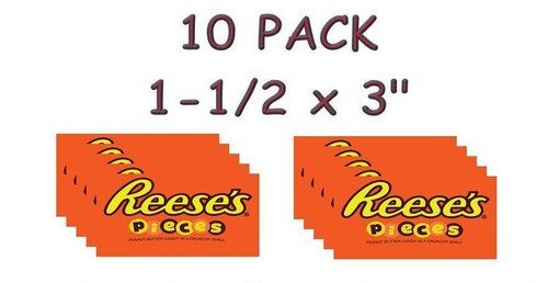 10 PACK Candy Vending Machine Label Sticker Decal 1.5 x 3" - Picture 11 of 12