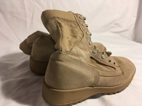 Wellco HEISSES WETTER SCHWER ENTFLAMMBARE DESERT TAN 7 XW 7 EXTRA BREITE KAMPFSTIEFEL - Bild 7 von 12