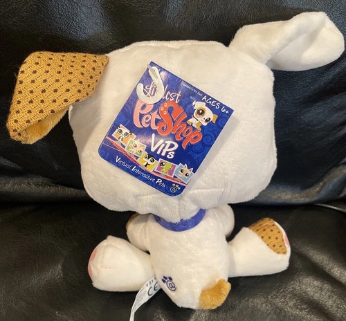 NEW Littlest Pet Shop BOXER Plush VIP Virtual Interactive Pets Dog 9" NWT 2007 - Picture 5 of 8