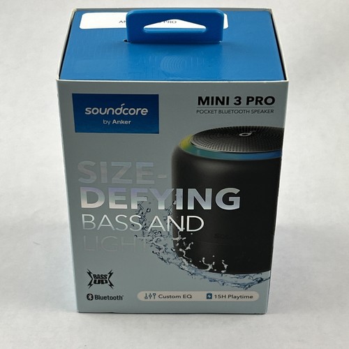 Soundcore by Anker Mini 3 Pro Portable Waterproof Bluetooth Speaker - Black