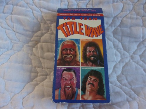 WORLD'S GREATEST WRESTLING SERIES TAG TEAM TITLE WAVE VHS HULK HOGAN MACHO MAN - Picture 1 of 8