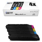 4x wkład Eurotone Eco do Kyocera TASKalfa 3550-ci 3550-cig 3050-ci 3051-ci