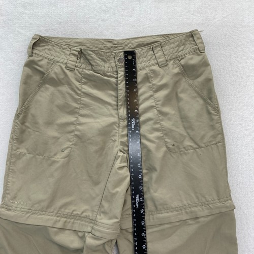 Columbia Titanium Pants Women's 10 Brown Nylon Convertible Hiking Pants Omni Dry - Picture 7 of 13