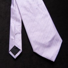 John W. Nordstrom Silk Neck Tie Classic Woven Made In Italy Purple