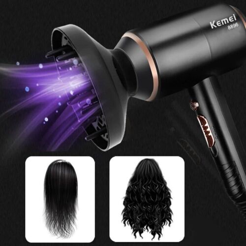 DE Föhn Fön 1300W Ionen Haartrockner Schnelltrocknen Hair Dryer Profi - Bild 4 von 14