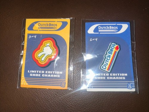 DUTCH BROS CROC CHARMS |LIMITED EDITION| 2 pack #1 and #3 out of 4:) - Picture 2 of 6