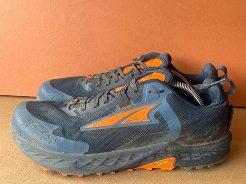 Altra Timp 5 GTX Trail dunkelblau & orange Laufschuhe UK Größe 12 A56