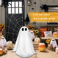 Halloween Light up Ghost Decoration Cute Scary Ghost for Party Kitchen Shelf