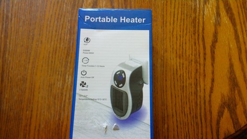 small electric portable heater fan - Picture 2 of 9