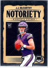 2024 Panini Mosaic - Notoriety J.J. McCarthy #21 (RC)