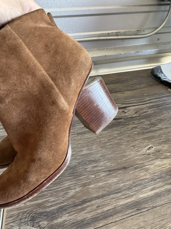 RARE ALEXANDER WANG Gabi Suede Ankle Boots Shoes, Truffle, EUR 41 - Image 4 of 4