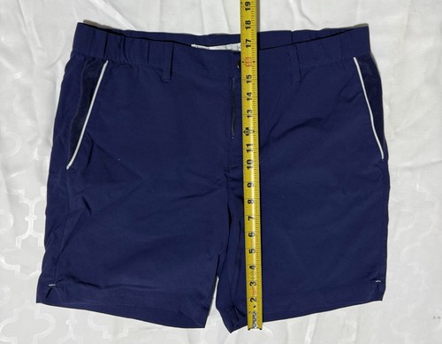 CRIQUET COURT SHORTS Terry Pockets Navy Men's Size Large - Picture 3 of 7
