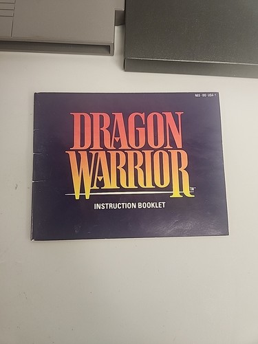 Dragon Warrior NES ORIGINAL NINTENDO CIB KOMPLETT MIT HANDBUCH, KARTE & HANDBUCH - Bild 3 von 11
