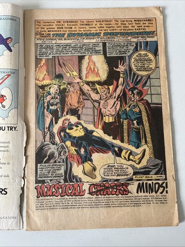 DEFENDERS NUMBER 32. 1ST SERIES. FEBRUARY 1976. LOW GRADE CONDITION. GD+ 2.5 - Picture 5 of 8